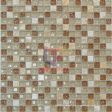 Beige Color Natural Stone Mix Crystal Mosaic (CS177)